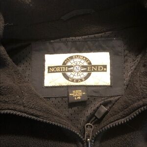 North End Black Fleece Jacket